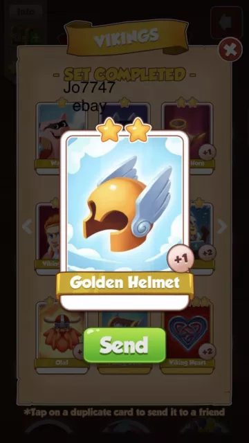 Trade cards in Coin Master - Next Gold Card Trade Event