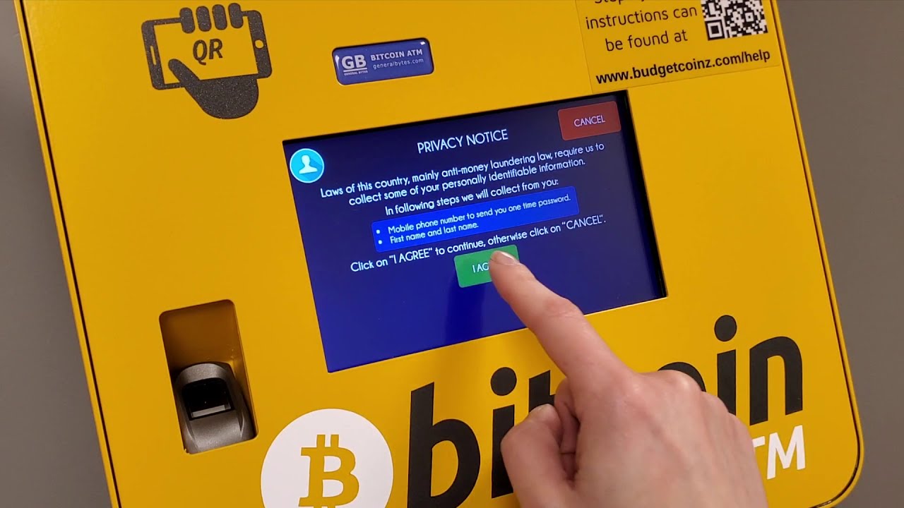 How to send money to someone via Bitcoin ATM?