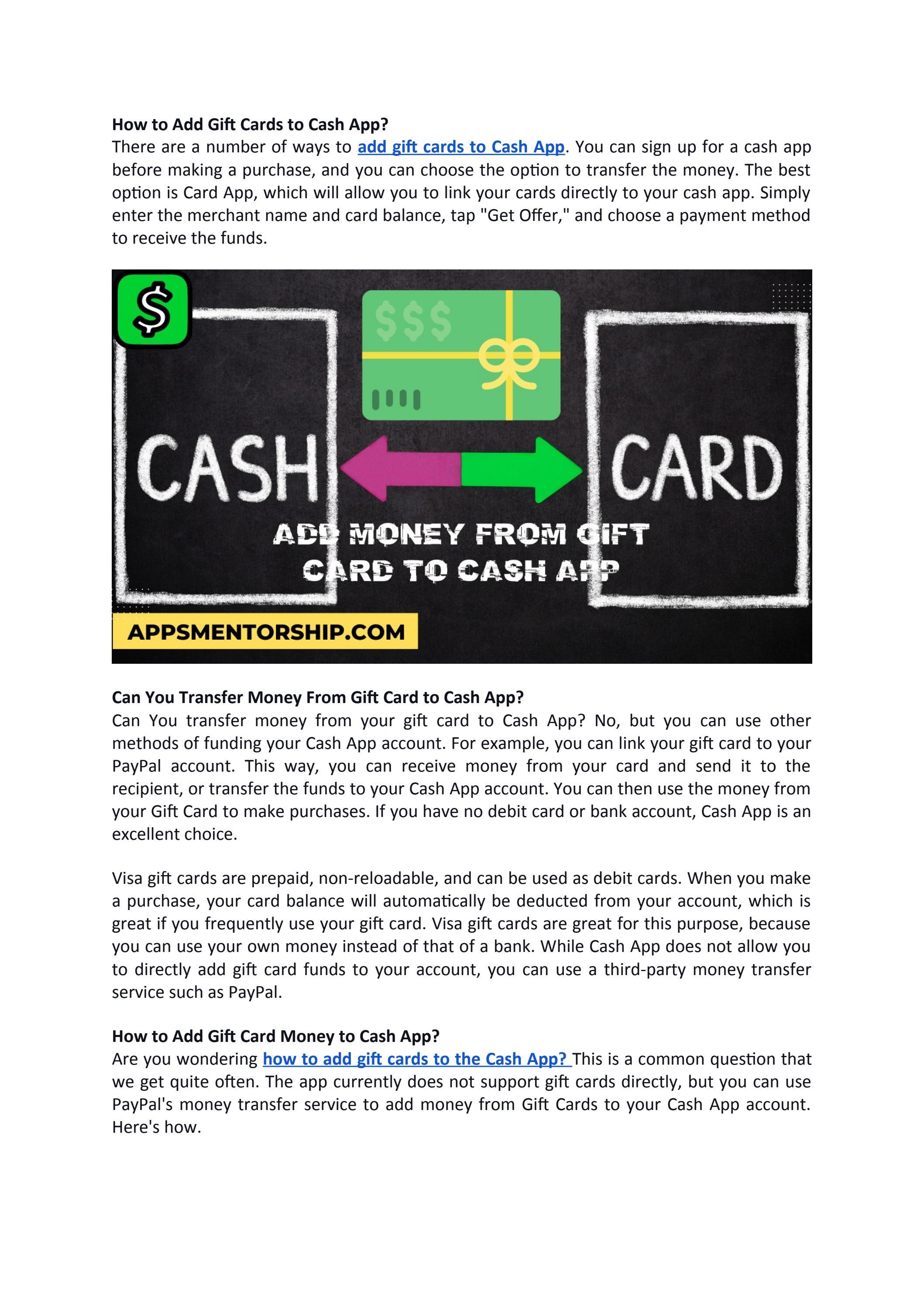Cash App gift cards: Everything there is to know about them