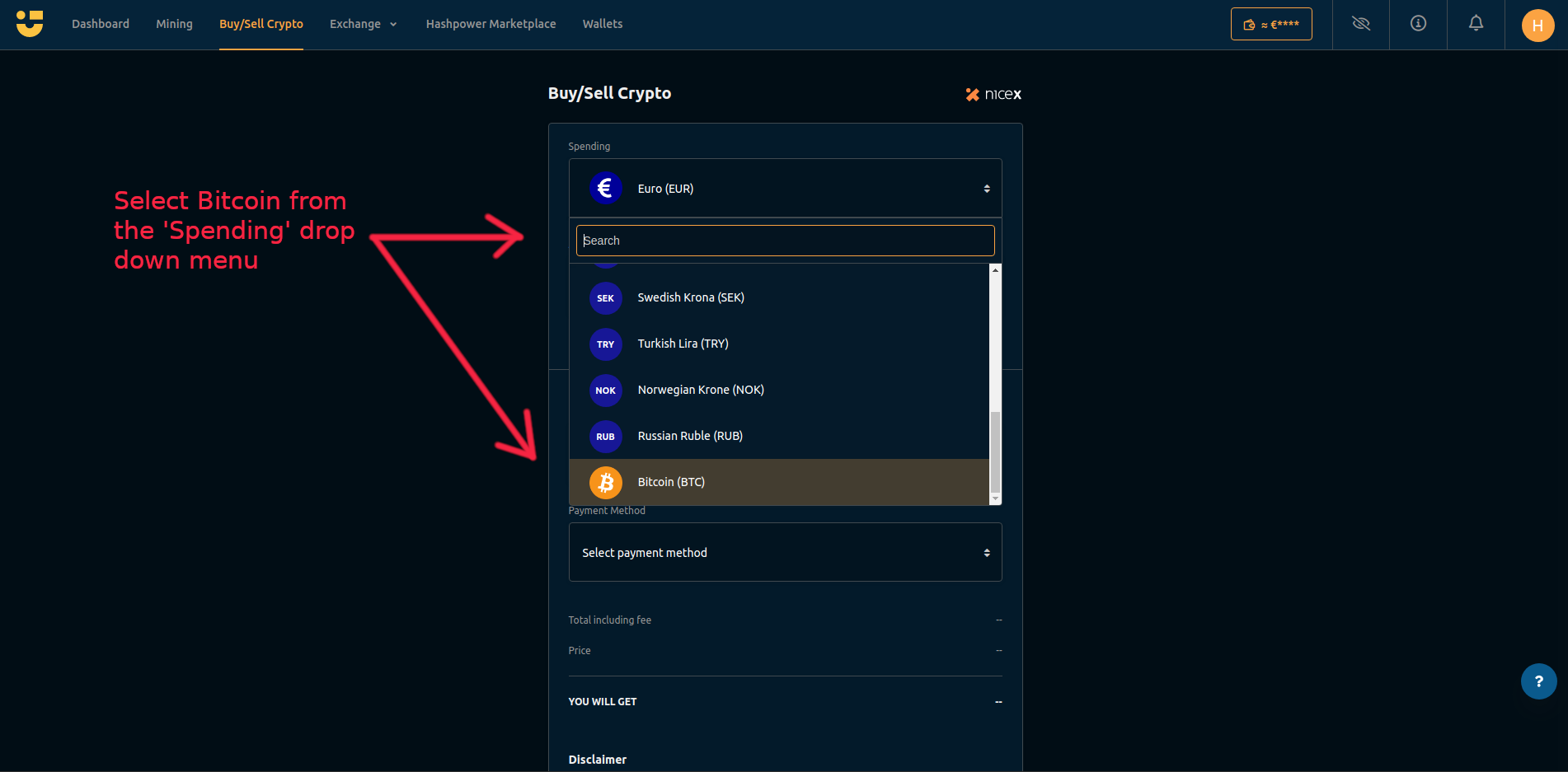 How to Withdraw Money From Nicehash - Zengo