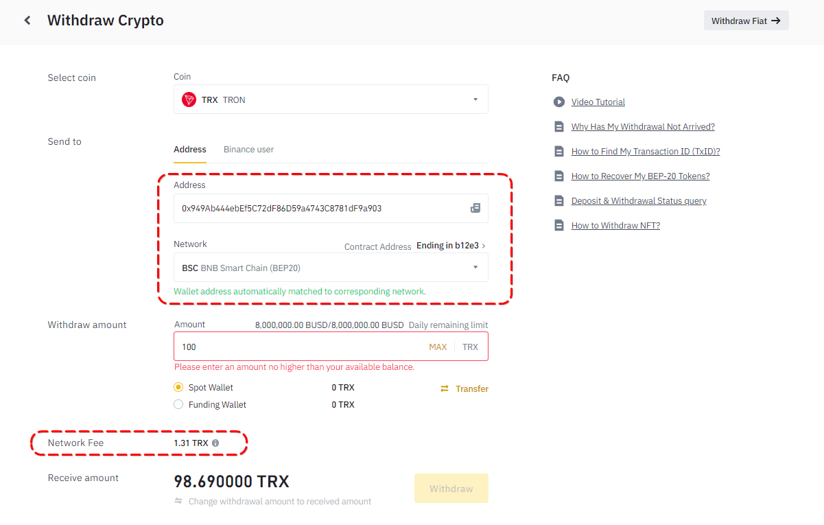 Crypto withdrawal | Withdraw to Bitcoin | Skrill