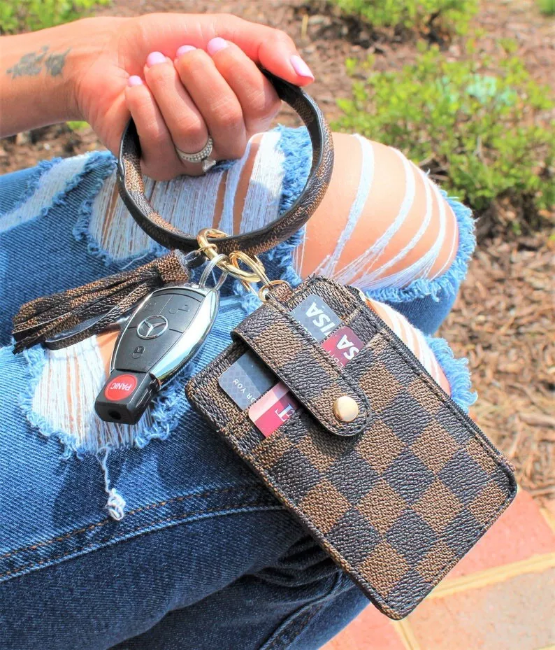 Essentials Only ID Holder Keychain Wallet