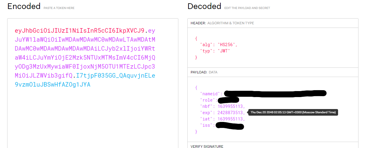 Access token expiry time is not getting applied on the JWT token - Auth0 Community