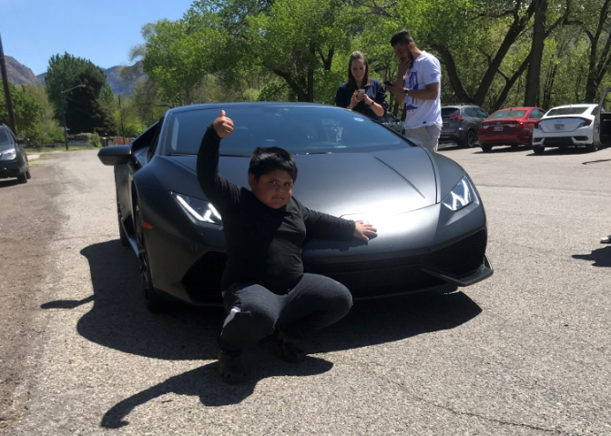 5-Year-Old Who Took Family Car Finally Gets to Ride in a Lamborghini