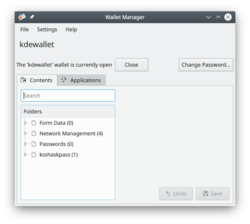 KDE Wallet - ArchWiki