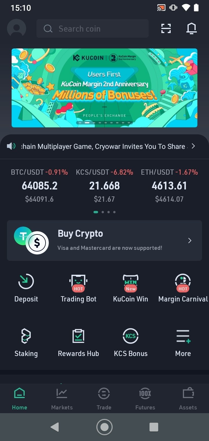 Download apk file KuCoin for android - bitcoinlog.fun
