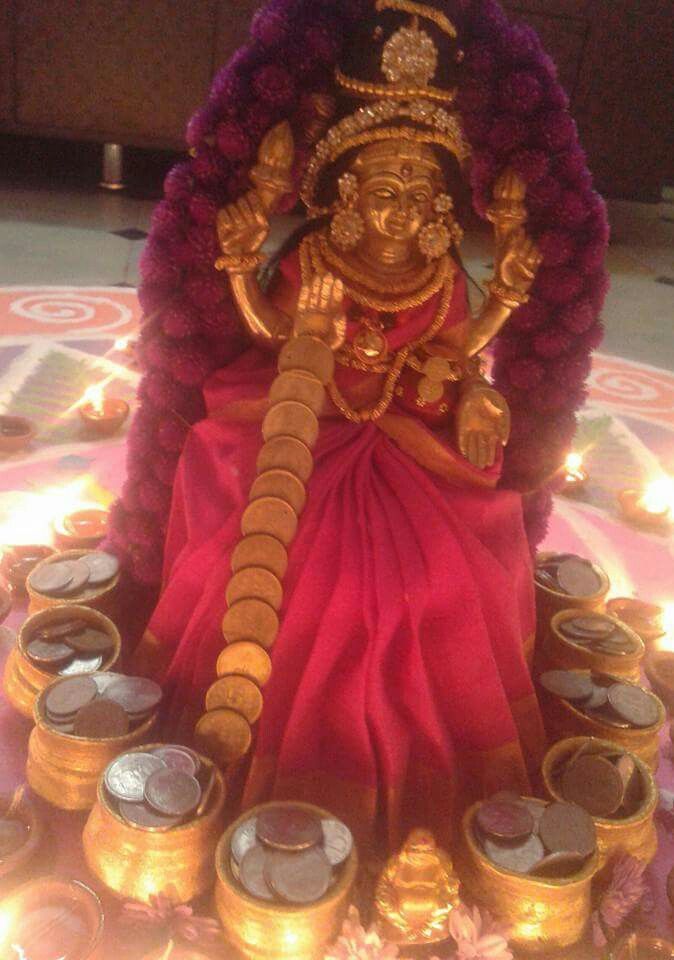 Varamahalakshmi Decoration Ideas at Home in 