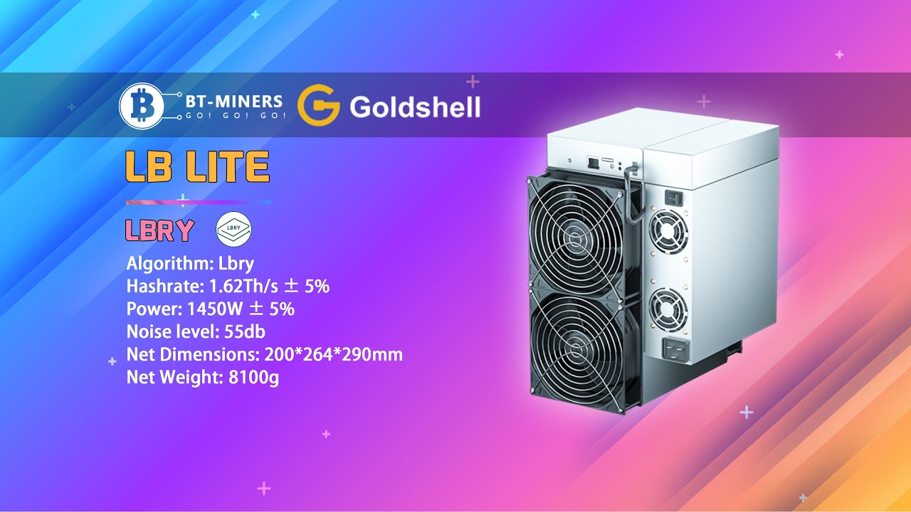 Goldshell LB1 87GH/s LBRY Miner