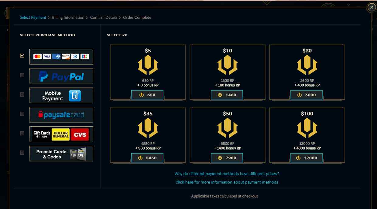 Riot Points | Buy a League of Legends code online | bitcoinlog.fun