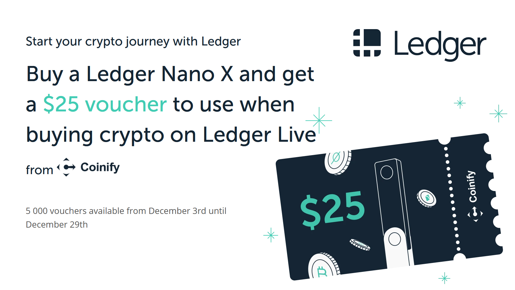 5+ Ledger Discount Codes - Followchain