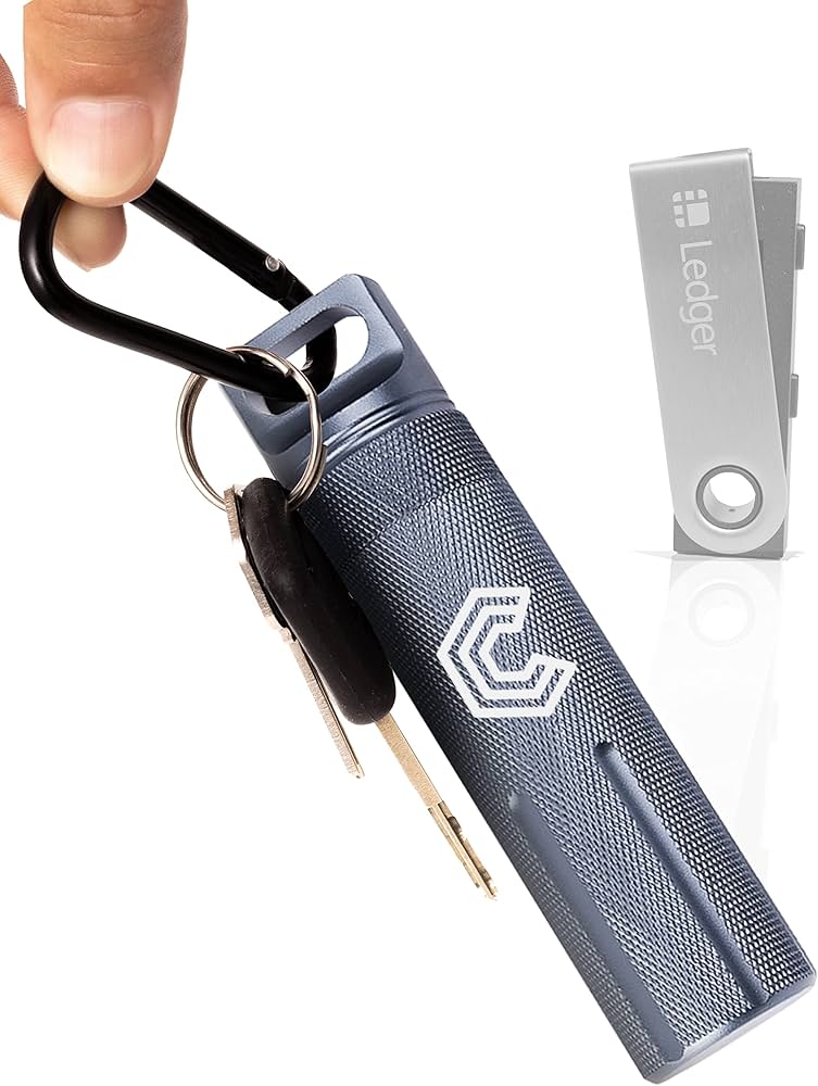 Case and USB keychain bundle for Ledger Nano S – CamKix