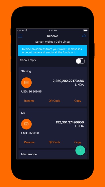 My Staking Wallet APK -Linda Coin My Staking Wallet download.