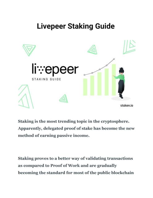 Livepeer Streamflow Transcoding Financial Model - Transcoders - Livepeer Forum