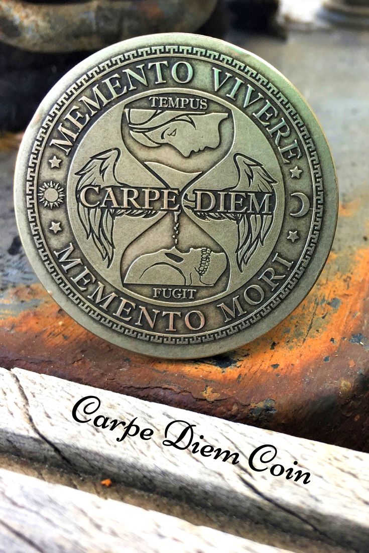 Coin Carpe Diem Memento Mori with prestigious case – love4coins