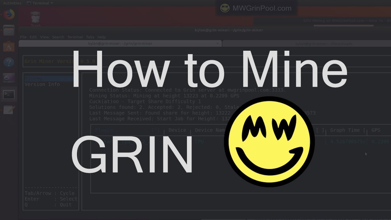 Mining GRIN: Configuring Bminer, GrinGoldMiner and NBMiner [Windows]