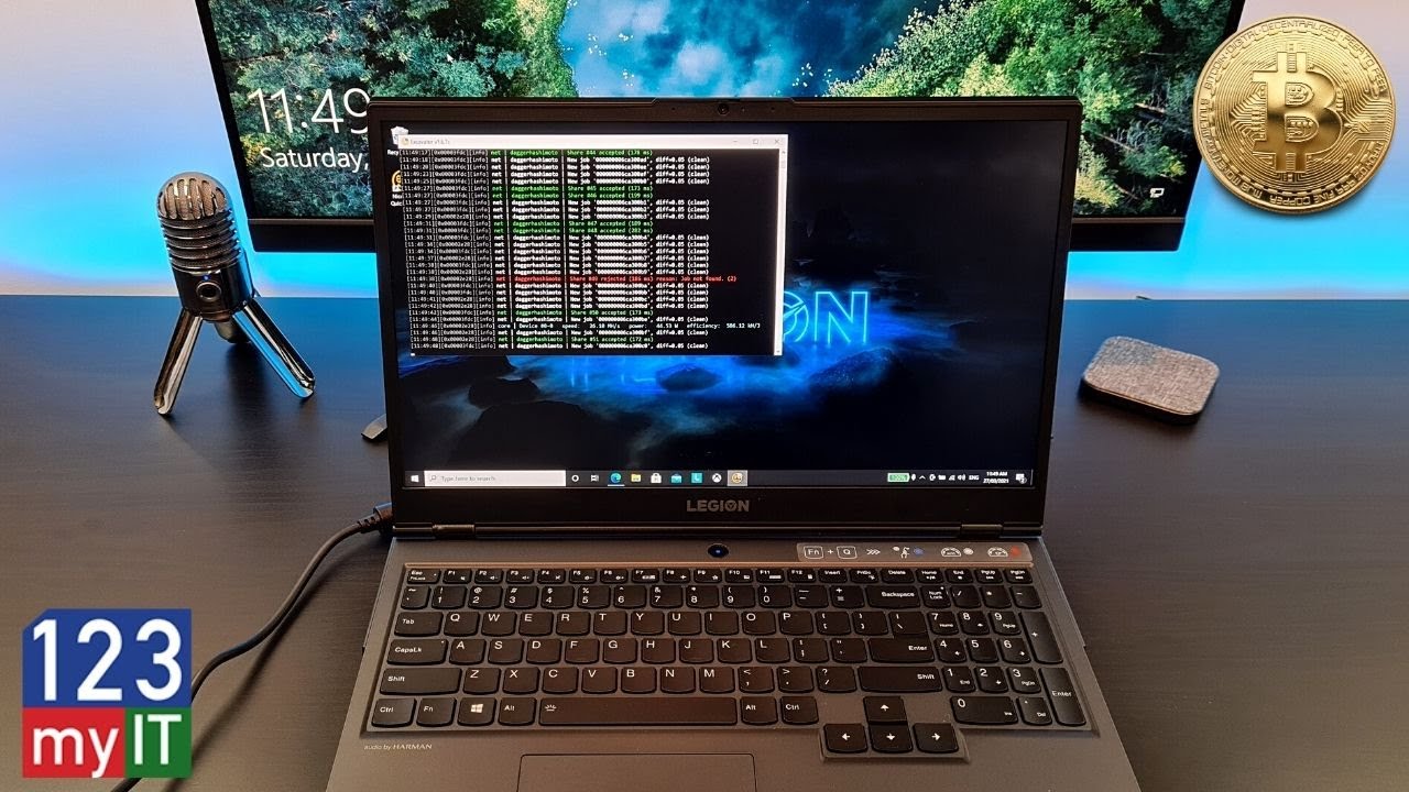 Bitcoin Merch Easy Miner Laptop: The Ultimate Mining Command Center