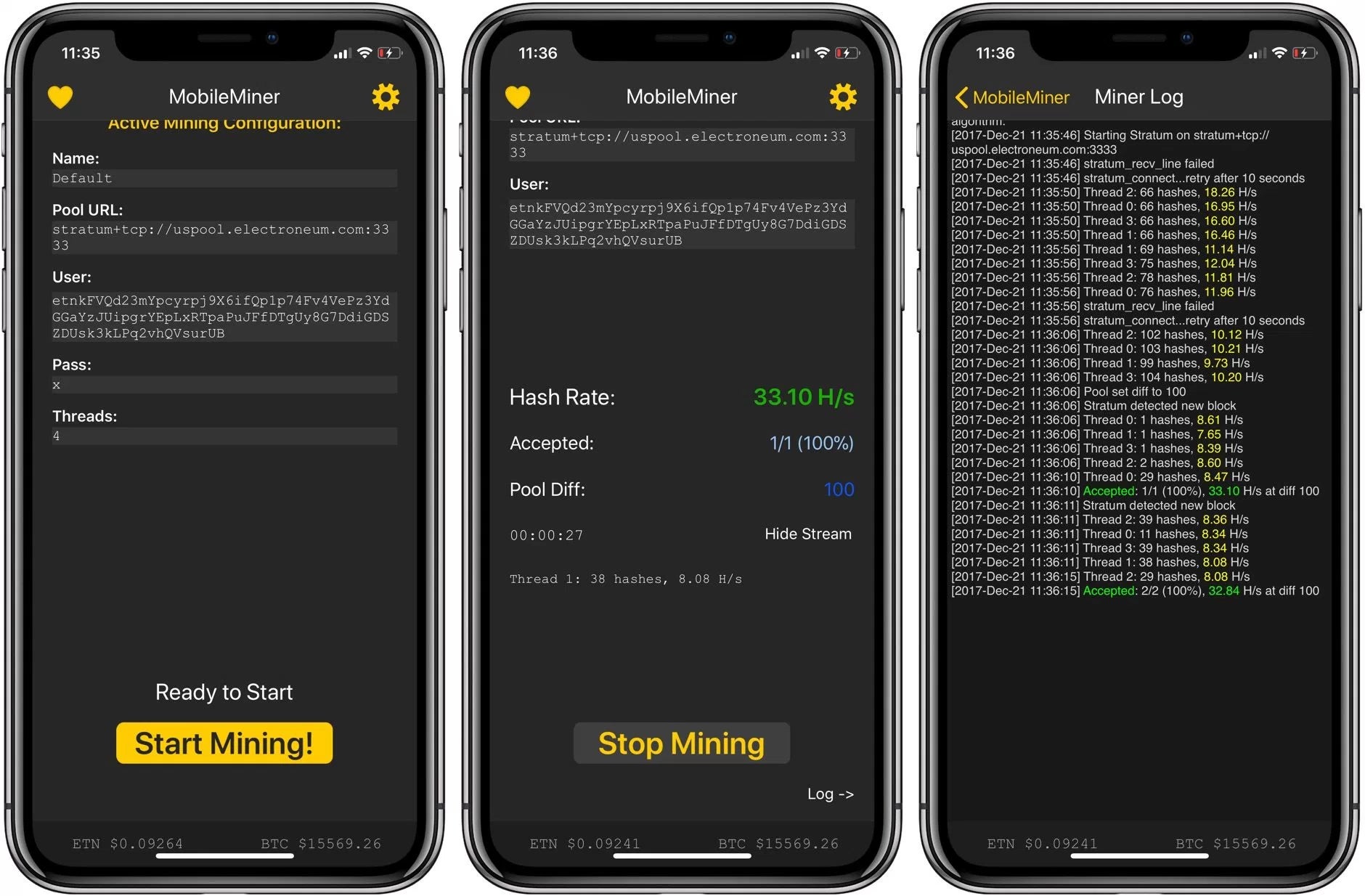 ‎Bitcoin Mining (Crypto Miner) on the App Store