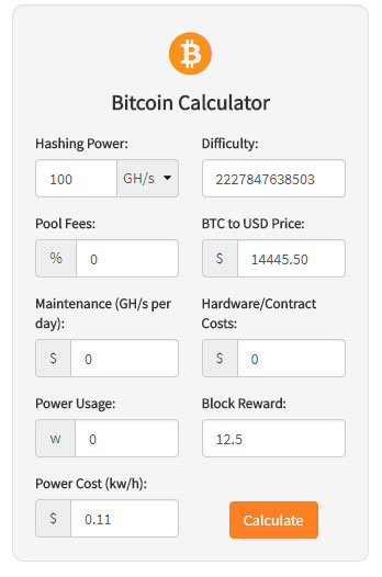 Profitability Calculator | NiceHash