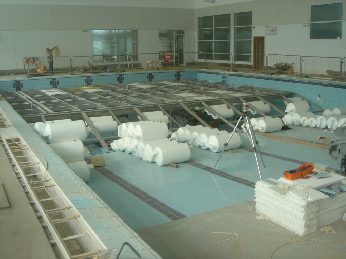 Movable Pool Floor Systems - AKVO Spiralift