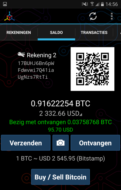 Mycelium Bitcoin Wallet