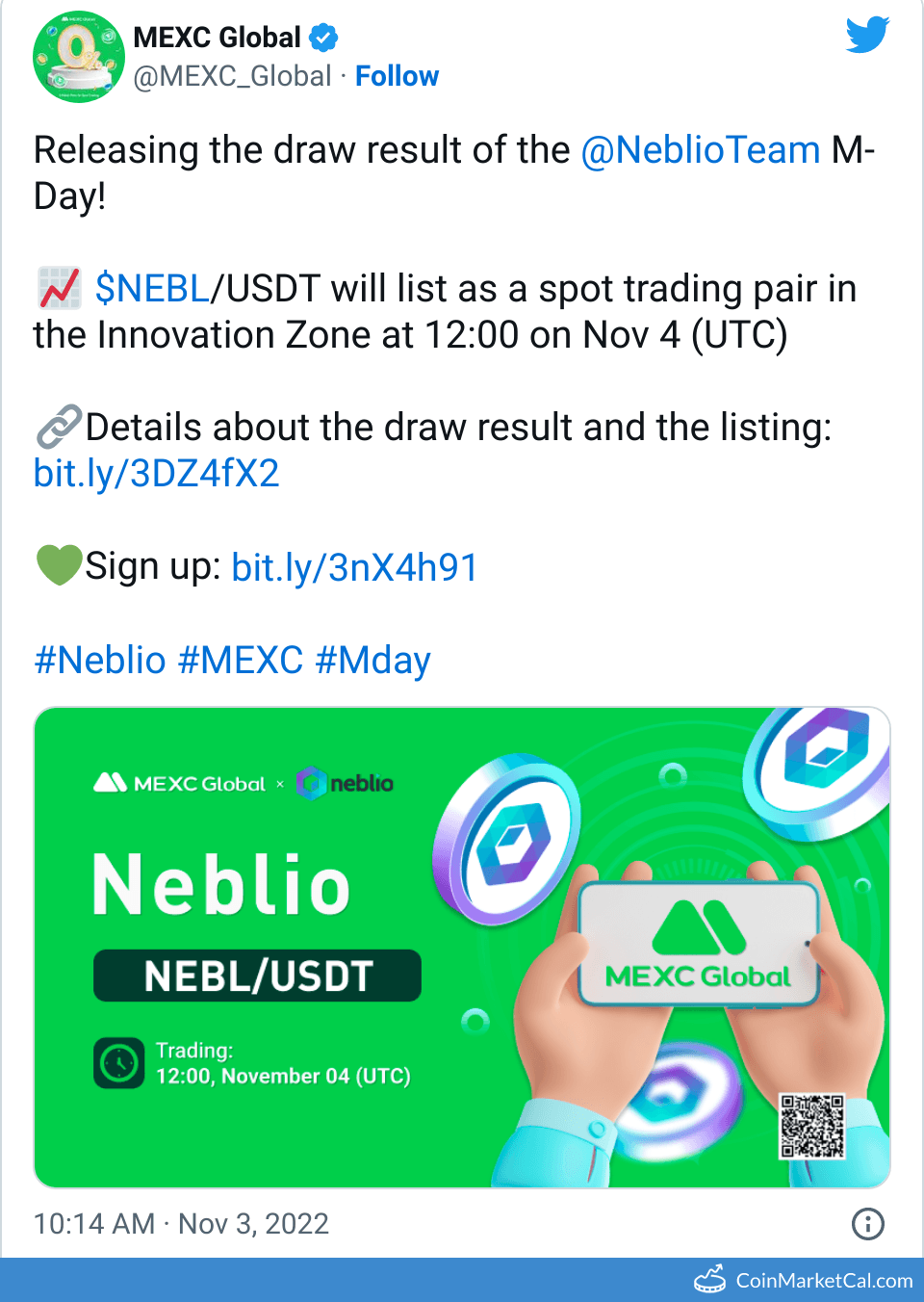 NEBLUSD Charts and Quotes — TradingView