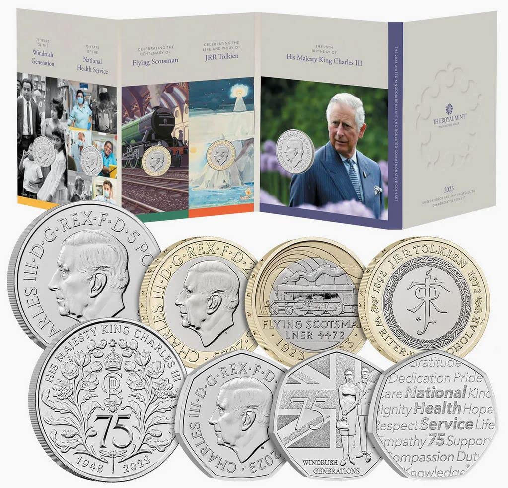 UK New Coinage BU Pack