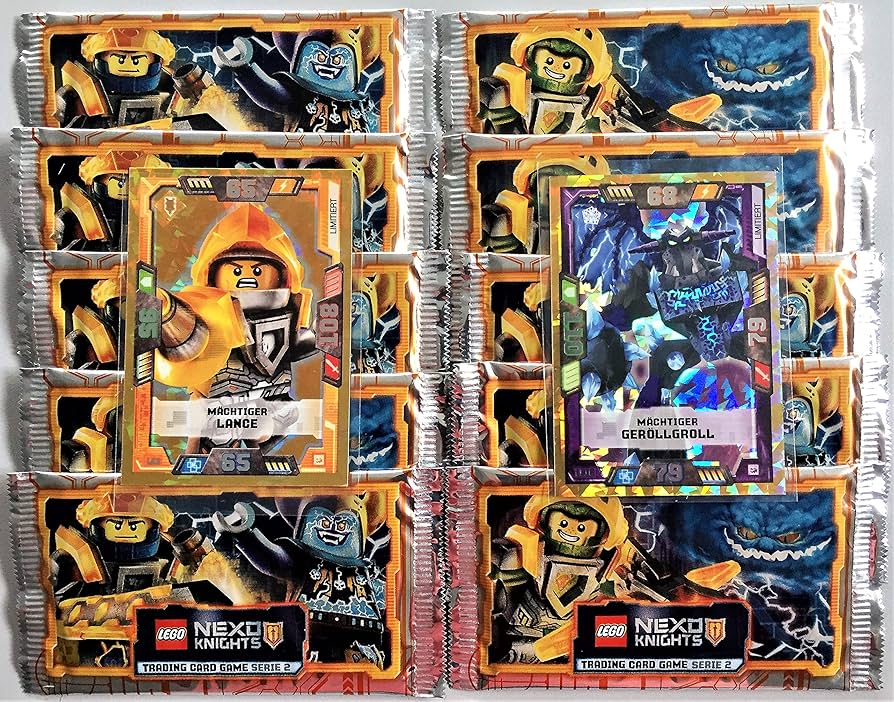 Complete Your LEGO NEXO KNIGHTS Trading Card Collection - BricksFanz