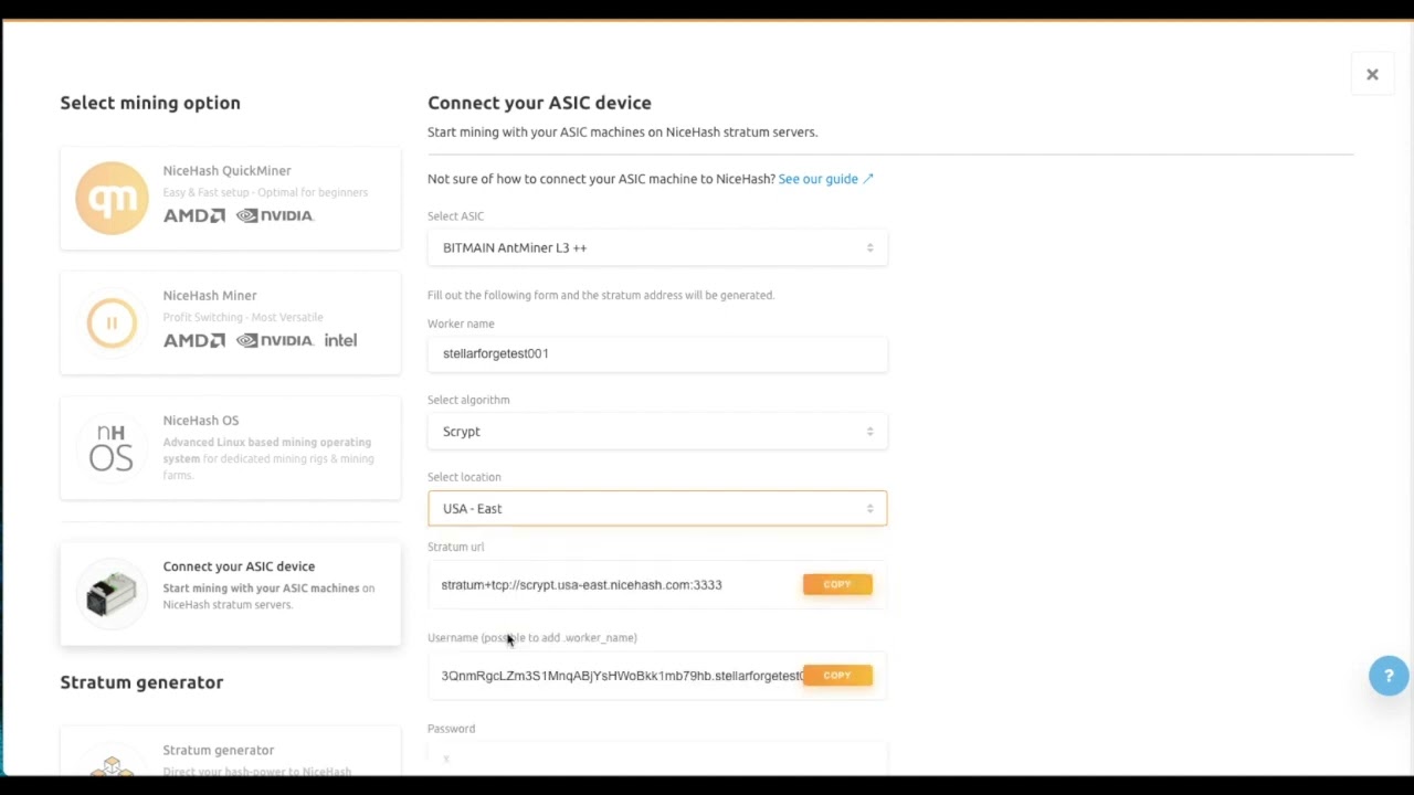 NiceHash mining pool - bitcoinlog.fun