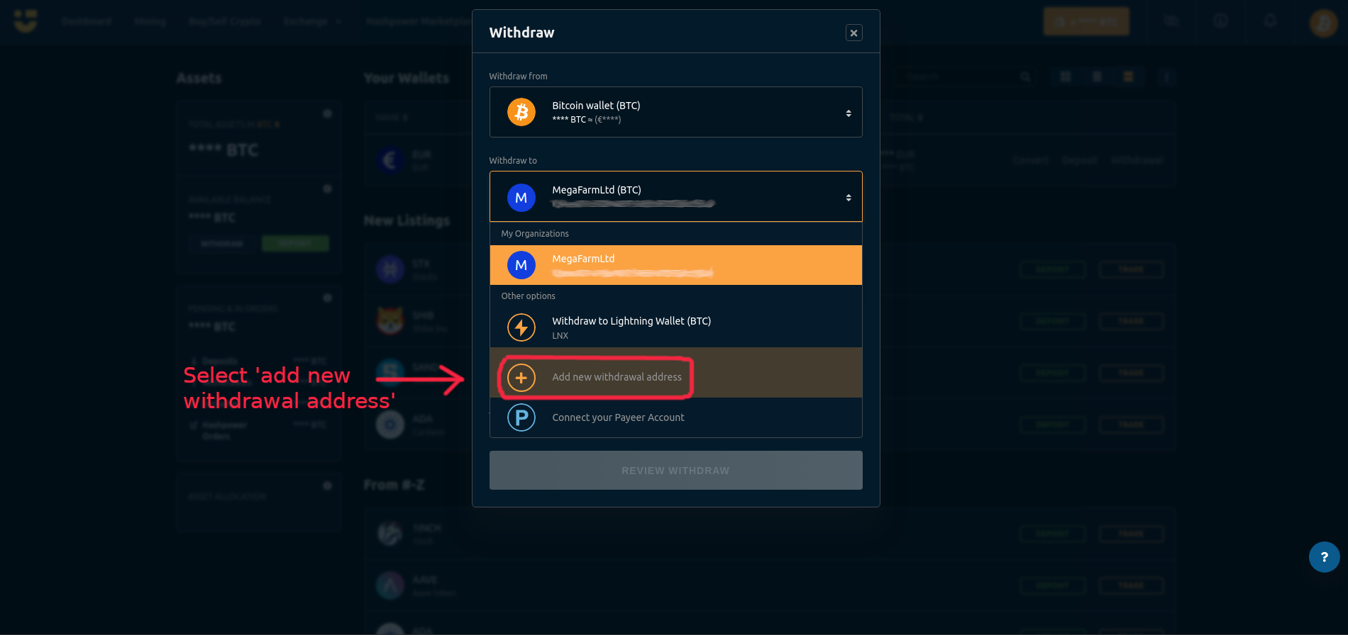 How to make a Coinbase withdrawal from NiceHash | NiceHash