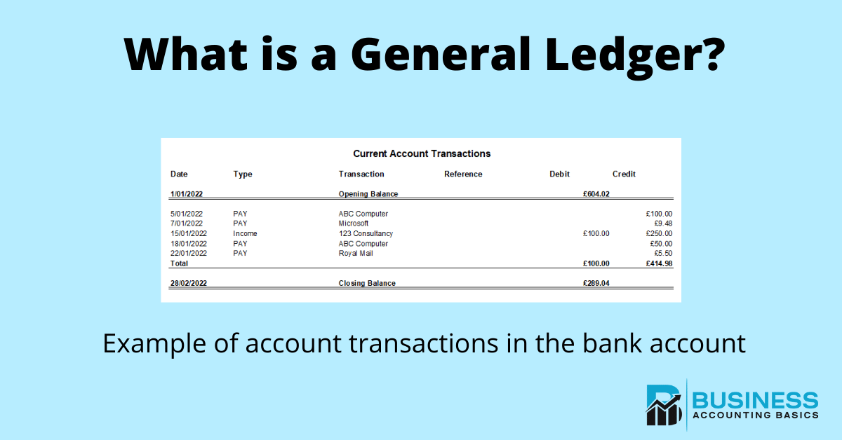 What is a Ledger Balance?