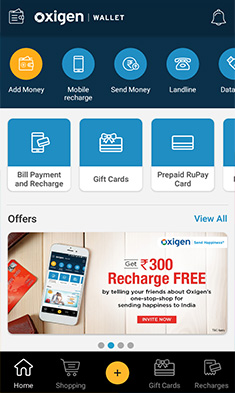 Oxigen Wallet- Load Rs 20 in your Wallet and get a cashback of Rs 20 (New users)