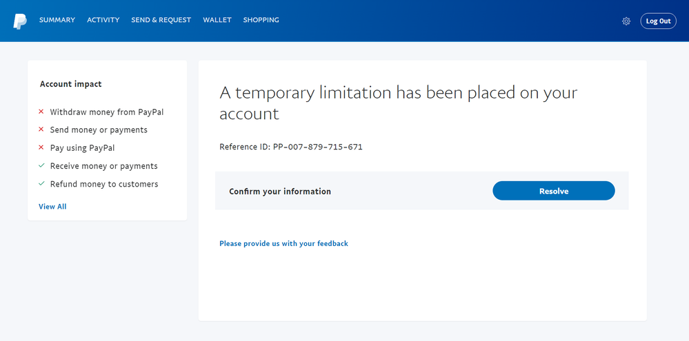 Understanding PayPal Account Limitations | PayPal US