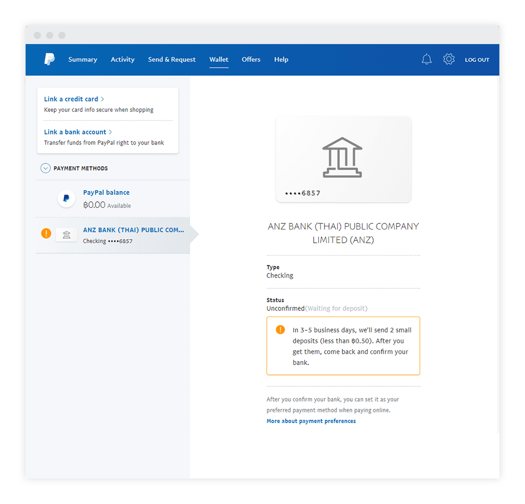 How do I change my bank or PayPal account details?