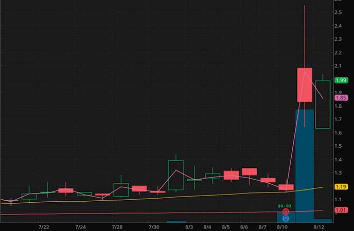 3 Penny Stocks To Watch With Unusual Volume In August 