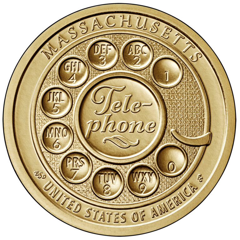 Powerhouse Collection - 'Gold Phone' coin operated public telephone