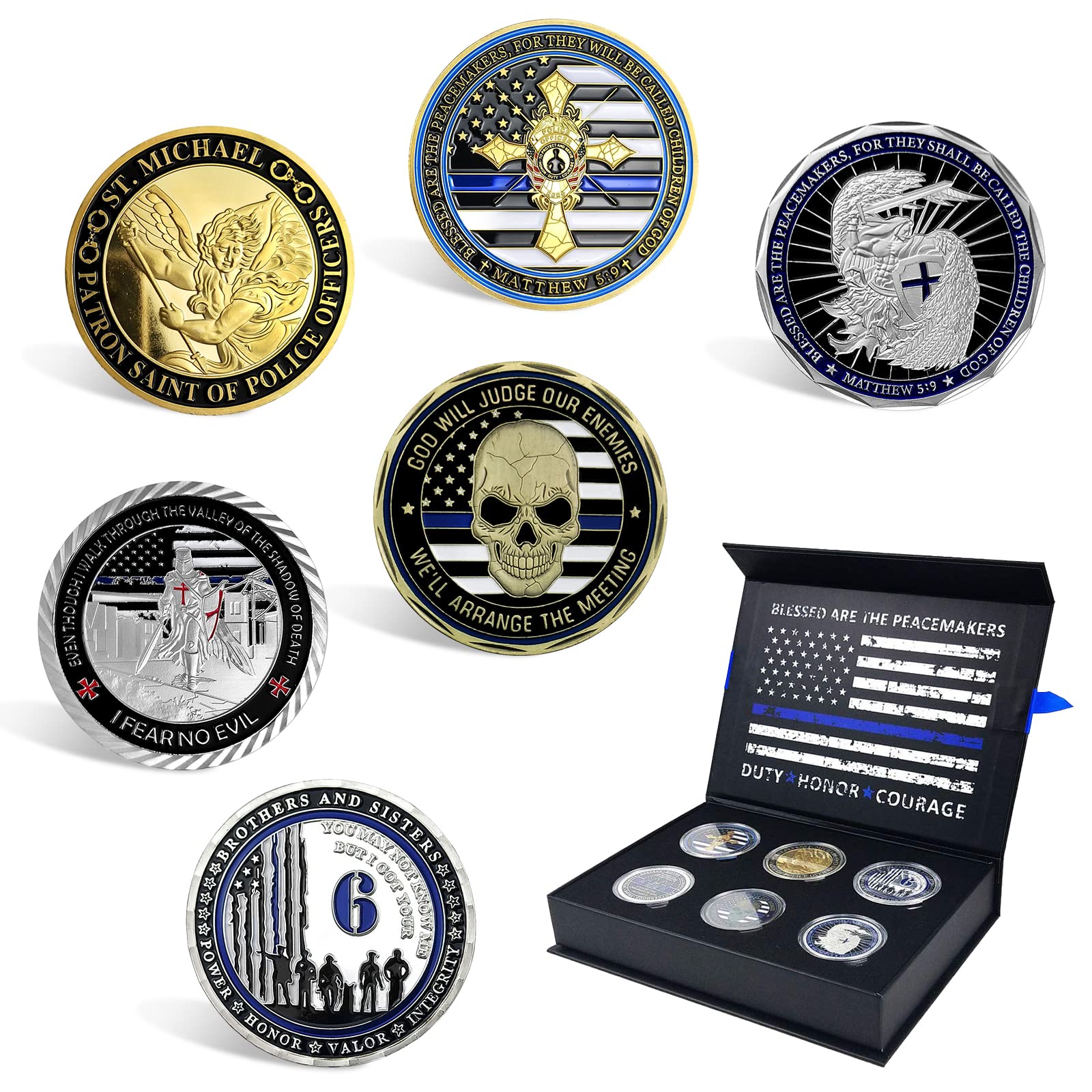 Custom Police, Sheriff Challenge Coins, Thin Blue Line, More - Combatbet