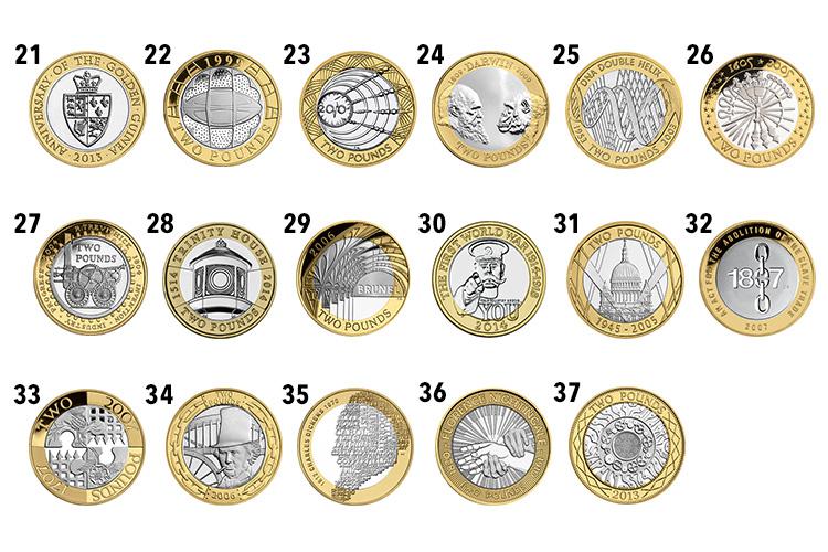 Rarest £2 coins in circulation to look out for that could be worth up to £35 - Chronicle Live