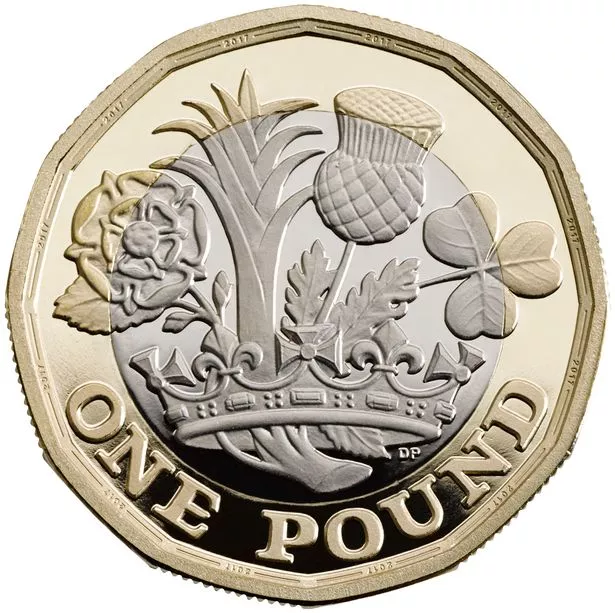 UK One Pound Coins