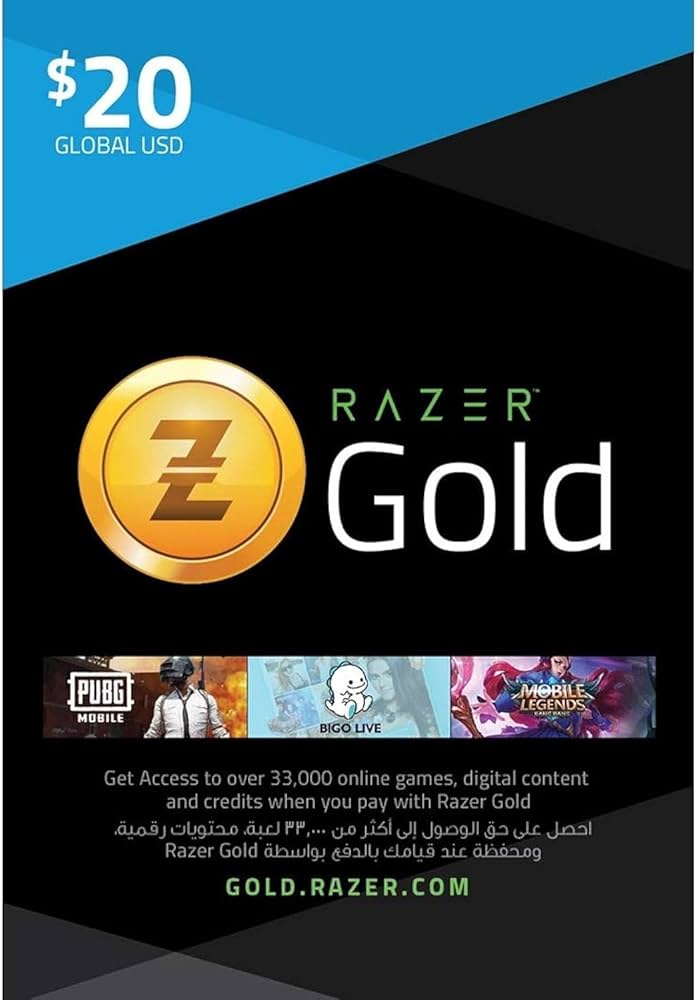 🥇 USD Top-Up (USA) (Razer Gold) | VidaPlayer