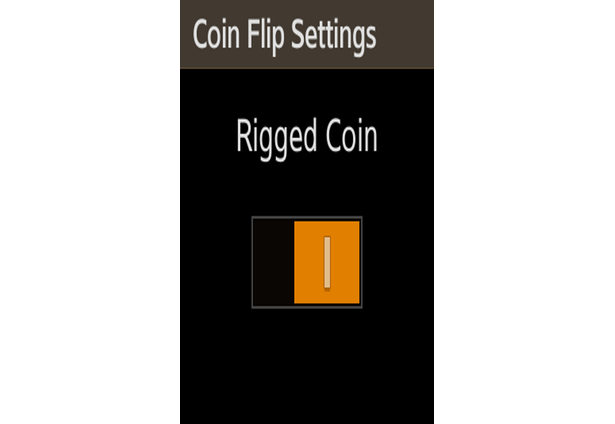 ConCoin - Rigged Coin Toss