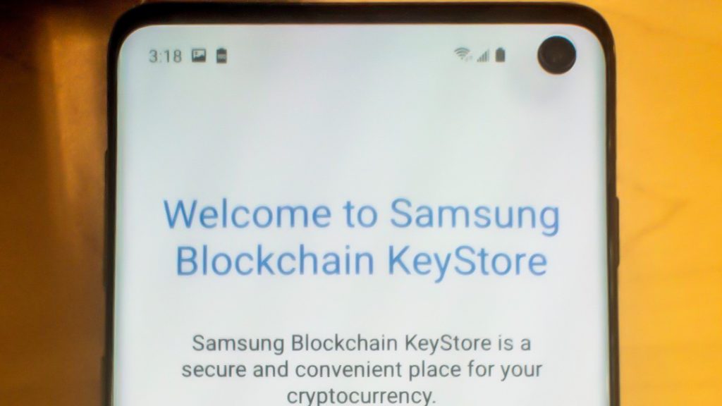 No Blockchain Keystore on Note 20 Ultra - Samsung Members