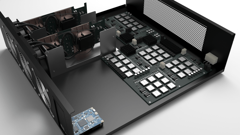 Application-Specific Integrated Circuit (ASIC) Miner