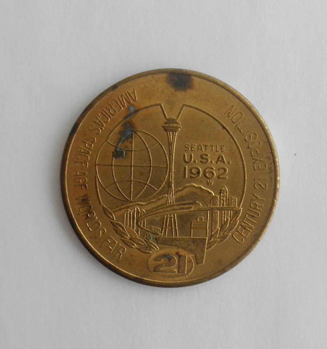 Found Item: A Space Age Coin? – Greater Atlanta Coin Shows Commentary