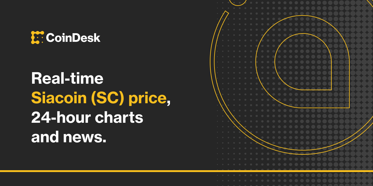 Sia (SC) Mining Profit Calculator - WhatToMine