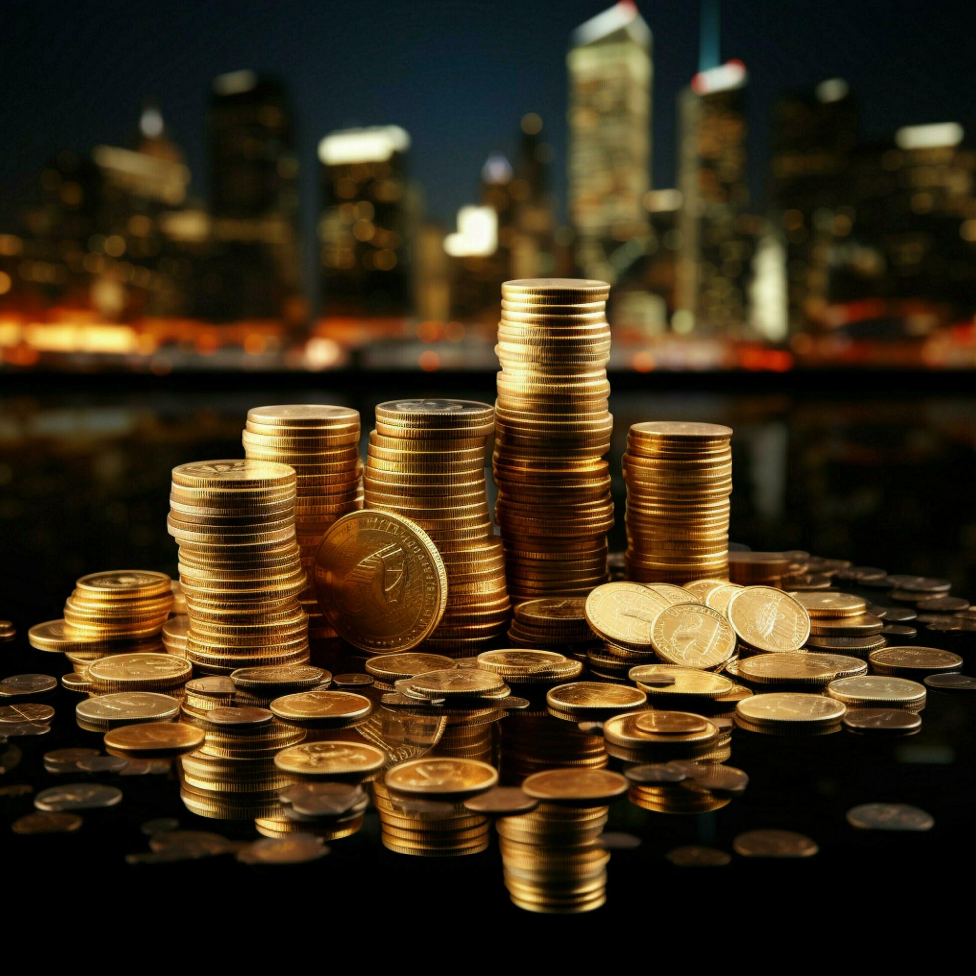 Skyline,coins,man,silhuette,currency - free image from bitcoinlog.fun