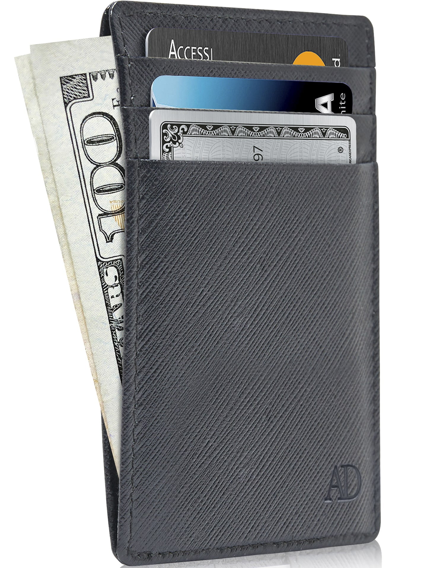 Slim Wallets For Men - Thin, Premium Metal, Luxury Card Holders - Ridge