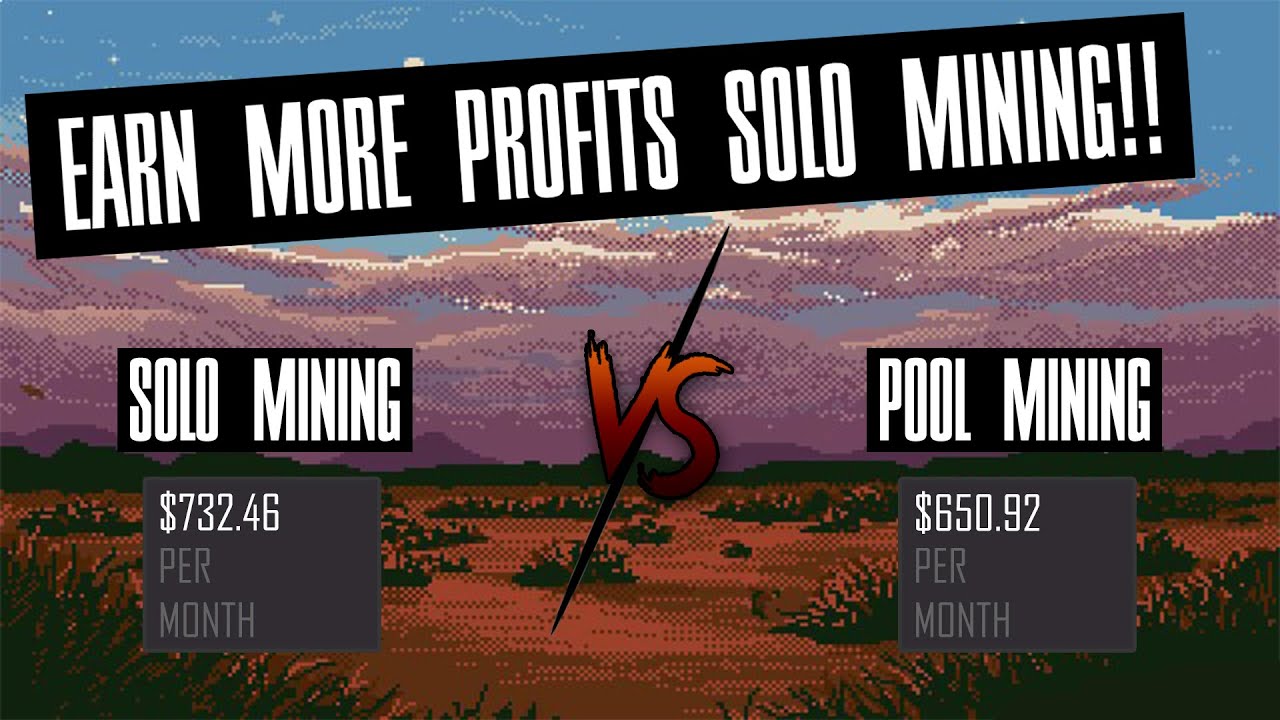 Solo mining vs Pool Mining: profitability comparison - Cruxpool