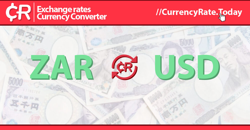 Exchange Rate US Dollar to South African Rand (Currency Calculator) - X-Rates