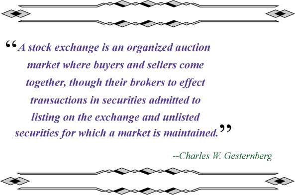 Stock Exchange: meaning, functions, objectives, importance, features