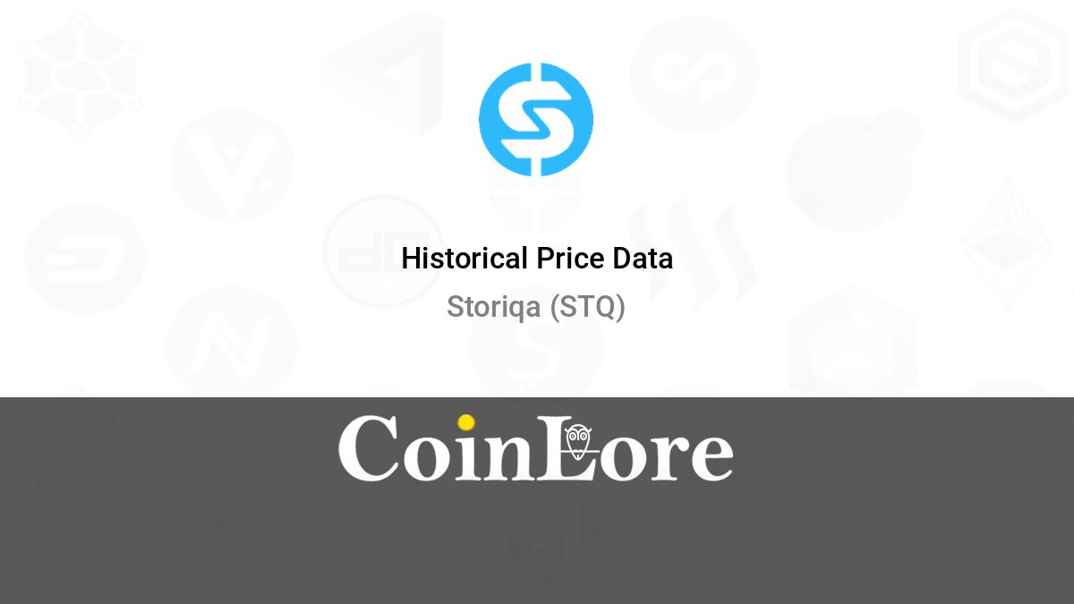 Storiqa STQ: Price, News, Events, Charts, Exchanges